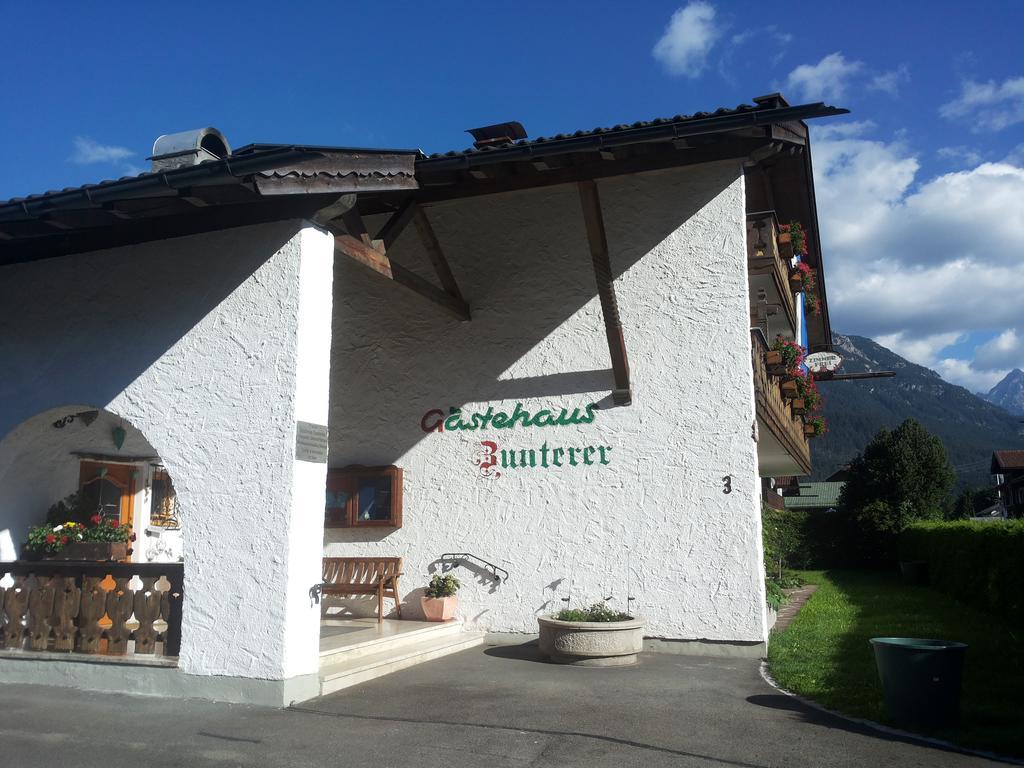 Gaestehaus Zunterer Wallgau Exterior foto